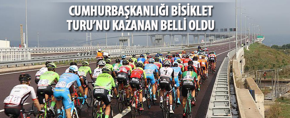 54. Cumhurbaşkanlığı Türkiye Bisiklet Turu'nu, Prades Reverter kazandı