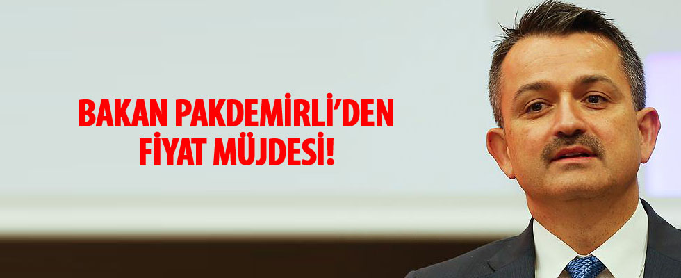 Bakan Pakdemirli'den mısır üreticisine müjdeli haber!