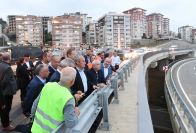 Bakan Turhan, Trabzon'daki Ulaşım Yatırımlarını İnceledi