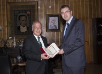 BAŞSAVCı - Başsavcı Bölükbaşı'ndan Rektör Çomaklı'ya Ziyaret