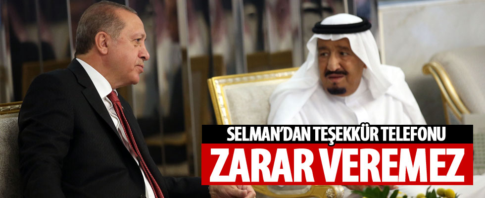 Erdoğan, Kral Selman ile telefonda görüştü