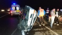 Samsun'da Devrilen Otomobil 140 Metre Sürüklendi Açıklaması 3 Yaralı