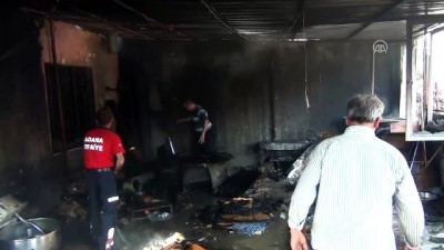 Adana'da Ev Yangını