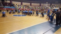TEKERLEKLİ SANDALYE BASKETBOL - Engeli Basketbolcular Lige Galibiyetle Başladı