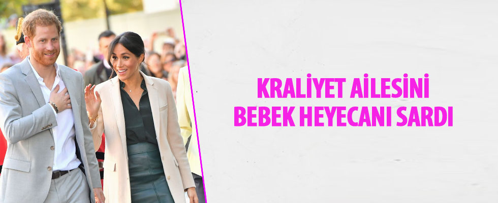 Kraliyet ailesini bebek heyecanı sardı... Meghan Markle hamile