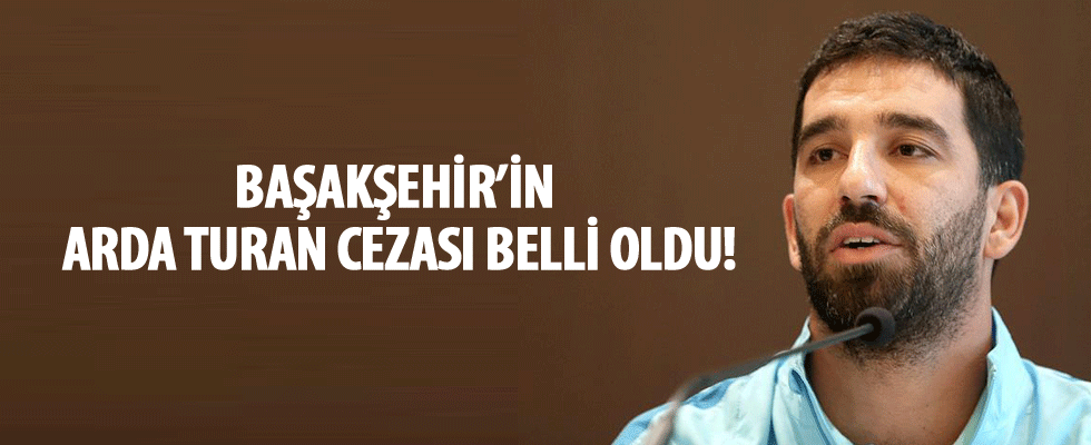 Başakşehir'den Arda Turan açıklaması