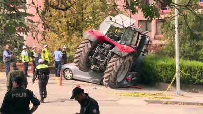 Başkentte 'Traktör' Alarmı