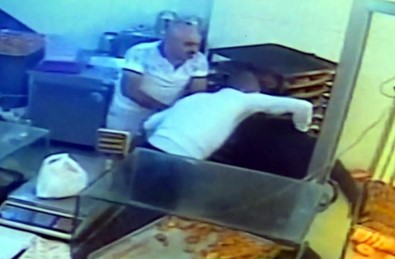 Can Alan Kavga Güvenlik Kamerasında