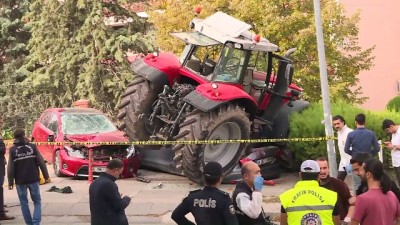 GÜNCELLEME - Başkentte 'Traktör' Alarmı