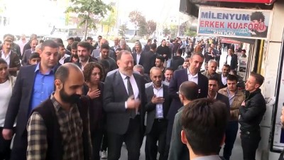 HDP Eş Genel Başkanı Temelli, Hakkari'de