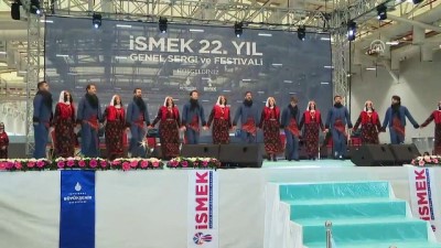 İSMEK'in '22. Yıl Genel Sergi Ve Festivali' Açıldı