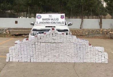 Mardin'de 8 Bin 434 Paket Kaçak Sigara Ele Geçirildi
