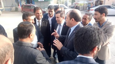MHP Erzurum İl Teşkilatı, Karayazı, Hınıs Ve Karaçoban'a Çıkarma Yaptı