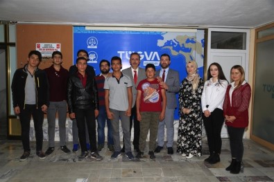 Seçen, TÜGVA Nevşehir Temsilcisi Alkan'ı Ziyaret Etti