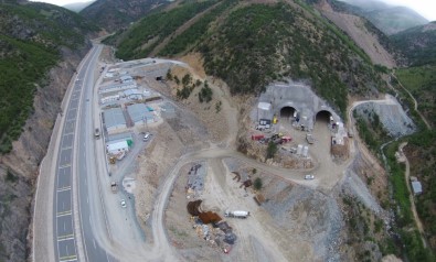 Yeni Zigana Tüneli'nde Havalandırma Şaftları İmalatı Tünel Çalışmalarını Yavaşlatıyor