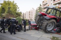 Ankara'yı Birbirine Katan Traktör Sürücüsü Tutuklandı