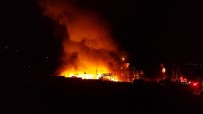 KAYAPA - Bursa'da Geri Dönüşüm Fabrikasında Büyük Yangın