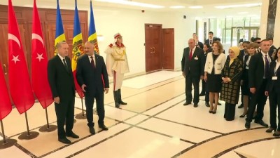 Cumhurbaşkanı Erdoğan Moldova'ya Geldi