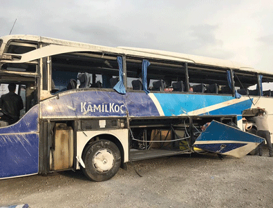 Kahramanmaraş'ta yolcu otobüsü devrildi: 7 ölü, 24 yaralı