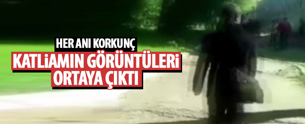 Okul katliamının görüntüleri ortaya çıktı