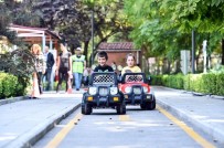 TRAFİK EĞİTİMİ - Miniklere Çocuk Trafik Eğitim Parkı'nda Eğlenceli Eğitim
