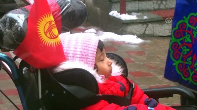 TİKA'dan Kırgızistan'a Tekerlekli Sandalye Desteği