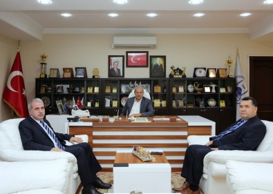 Vergi Dairesi Başkanı Çelik'ten, Başkan Dişli'ye Ziyaret
