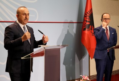 Çavuşoğlu Arnavutluk'ta Açıklaması'Suçlu İadesi Bekliyoruz'