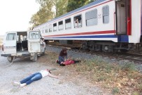 DEVLET DEMIR YOLLARı - Denizli UMKE'den Gerçeğini Aratmayan Tatbikat