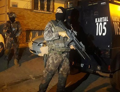 İstanbul'un 6 ilçesinde uyuşturucu operasyonu