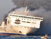 BALTıK DENIZI - 335 kişiyi taşıyan feribotta yangın çıktı