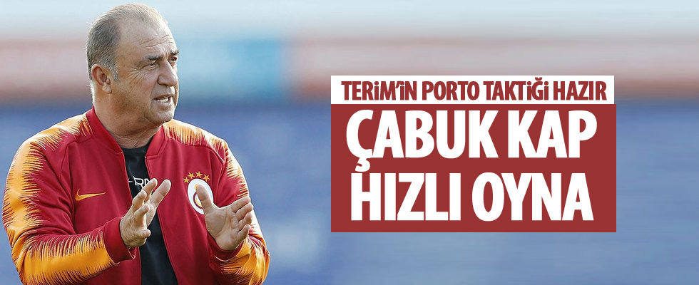 Galatasaray'ın Porto maçı taktiği