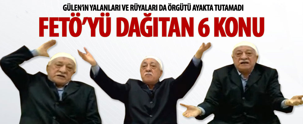 Girişimler FETÖ'yü panikletti