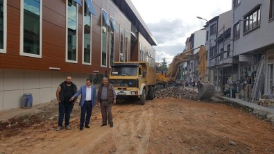 Pazaryeri'nde Sokak Sağlıklaştırma Projesi Devam Ediyor