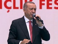 KAPANIŞ TÖRENİ - Cumhurbaşkanı Erdoğan'dan Diyarbakır'da önemli mesajlar