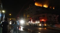 Mersin'de Tekstil Atölyesinde Yangın Korku Dolu Anlar Yaşattı