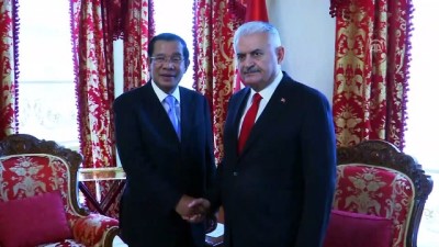 TBMM Başkanı Yıldırım, Kamboçya Başbakanı İle Görüştü
