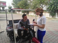 YÜRÜME ENGELLİ - Dicle Elektrik'ten Engelli Müşterilere Kapıda Hizmet