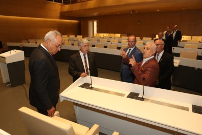 DSP Genel Başkanı Aksakal'dan Başkan Bozbey'e Ziyaret