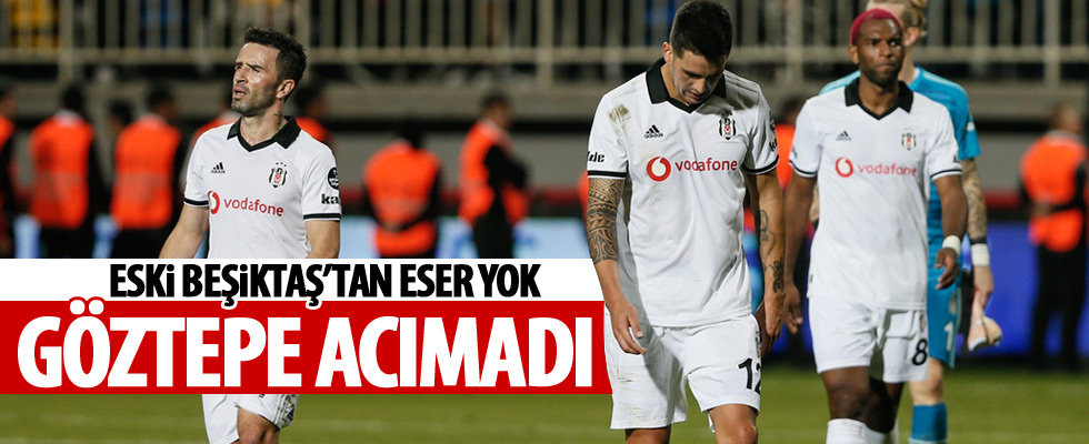Göztepe, Beşiktaş'ı yendi