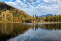 CANKURTARAN - Gümüşhaneli Dağcılar Karagöl'de Kamp Kurdu