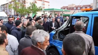Konya'da Trafik Kazası MOBESE'ye Yansıdı
