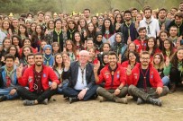 KAZıM KURT - Başkan Kurt Genç İzcilerle Buluştu