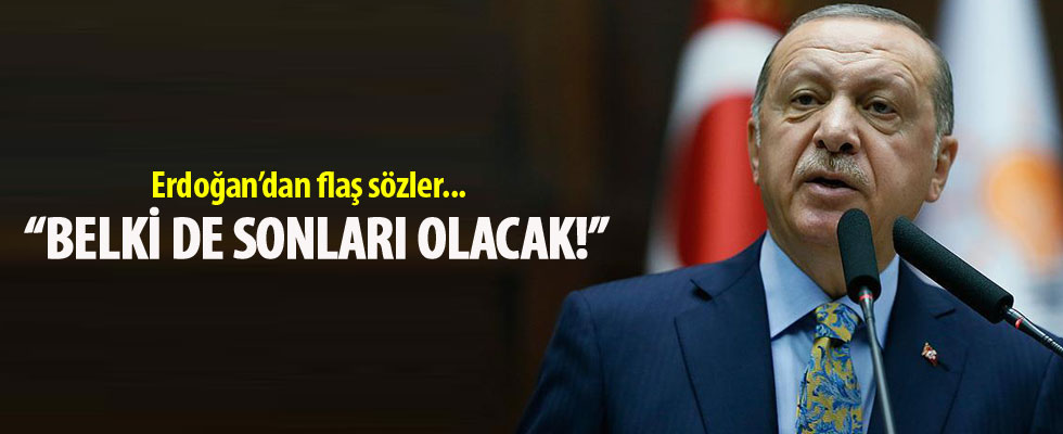 Cumhurbaşkanı Erdoğan: Bu seçim belki de sonları olacak