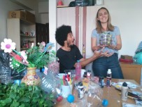 KEÇİÖREN BELEDİYESİ - Gençler, Huzurevinden Çevre Mesajı Verdi