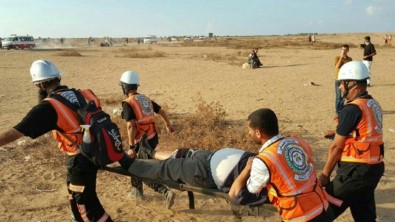 İşgalci İsrail 78 Filistinliyi Yaraladı