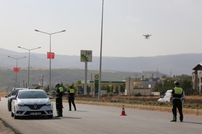 Tunceli'de Polislerden 'Dronlu' Uygulama