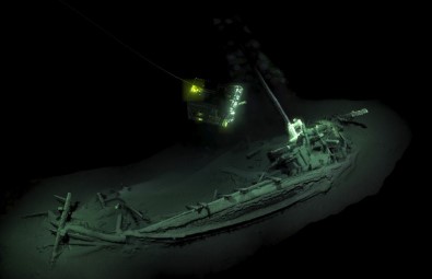 Dünyanın En Eski Dokunulmamış Gemi Enkazı Karadeniz'de Bulundu
