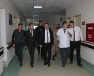 AHMET AYDIN - Vali Toprak Yaralı Askerleri Ziyaret Etti