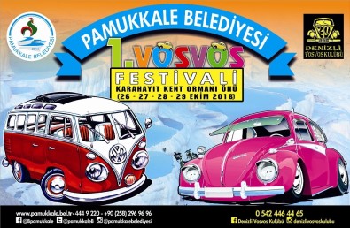 1. Vosvos Festivali 26 Ekim De Pamukkale'de Başlayacak
